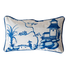 Load image into Gallery viewer, Chinese Print in Cotton Canvas Cushion Cover