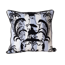 Load image into Gallery viewer, Camel Print in Cotton Canvas Cushion Cover