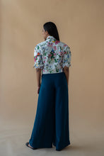 Load image into Gallery viewer, Flower Print Fly Jacket and Long Dress