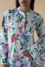Load image into Gallery viewer, Flower Print Fly Jacket and Long Dress