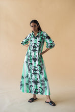 Load image into Gallery viewer, Camel Print  Shirt Dress