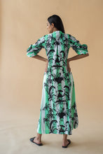 Load image into Gallery viewer, Camel Print  Shirt Dress