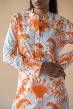 Load image into Gallery viewer, Camel Print Long Dress