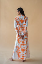 Load image into Gallery viewer, Camel Print Long Dress