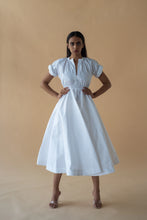 Load image into Gallery viewer, Karla Long Dress In White