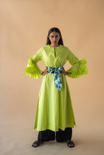 Load image into Gallery viewer, New Kaftan Cotton Lawn with Frilled Sleeve