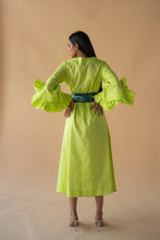 Load image into Gallery viewer, New Kaftan Cotton Lawn with Frilled Sleeve