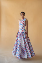 Load image into Gallery viewer, One Shoulder Long Dress - Geometric Print