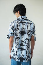 Load image into Gallery viewer, Blue Stripe Black Camel Print Shirt