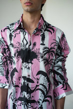 Load image into Gallery viewer, Pink Stripe Black Camel Print Shirt