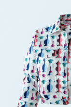 Load image into Gallery viewer, Printed Fly Jacket
