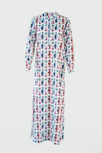 Load image into Gallery viewer, Long Dress in Vase Print