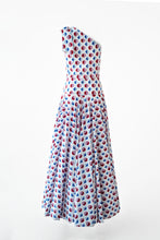 Load image into Gallery viewer, One Shoulder Long Dress - Geometric Print