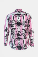 Load image into Gallery viewer, Pink Stripe Black Camel Print Shirt