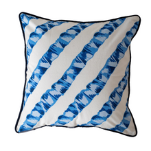 Load image into Gallery viewer, Ribbon Print in Cotton Canvas Cushion Cover