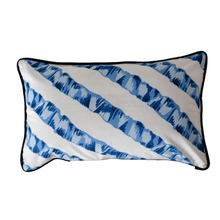 Load image into Gallery viewer, Ribbon Print in Cotton Canvas Cushion Cover