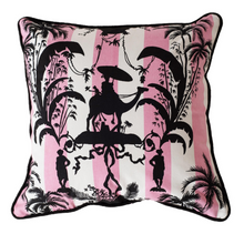 Load image into Gallery viewer, Camel Print in Cotton Canvas Cushion Cover