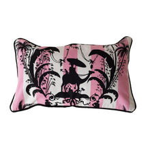 Load image into Gallery viewer, Camel Print in Cotton Canvas Cushion Cover