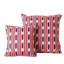 Load image into Gallery viewer, Ikat Print in Cotton Canvas Cushion Cover