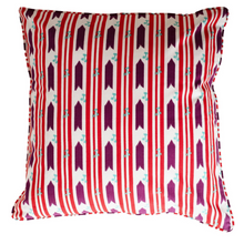 Load image into Gallery viewer, Ikat Print in Cotton Canvas Cushion Cover