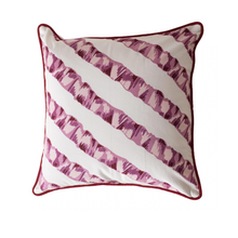 Load image into Gallery viewer, Ribbon Print in Cotton Canvas Cushion Cover