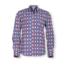 Load image into Gallery viewer, Ikat Modern Blue