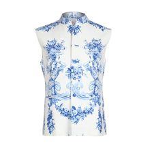 Load image into Gallery viewer, Blue Delf (Sleeveless Jacket)