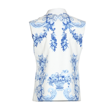 Load image into Gallery viewer, Blue Delf (Sleeveless Jacket)