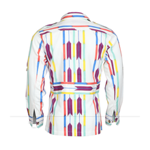 Load image into Gallery viewer, Ikat Modern (Safari Jacket)