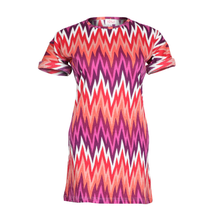 Load image into Gallery viewer, Zig-Zag Short Dress