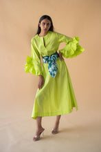 Load image into Gallery viewer, New Kaftan Cotton Lawn with Frilled Sleeve
