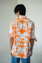 Load image into Gallery viewer, Orange Camel Print Shirt
