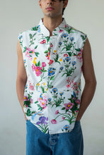 Load image into Gallery viewer, Flower Print Sleeveless Jacket

