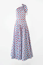 Load image into Gallery viewer, One Shoulder Long Dress - Geometric Print
