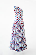 Load image into Gallery viewer, One Shoulder Long Dress - Geometric Print
