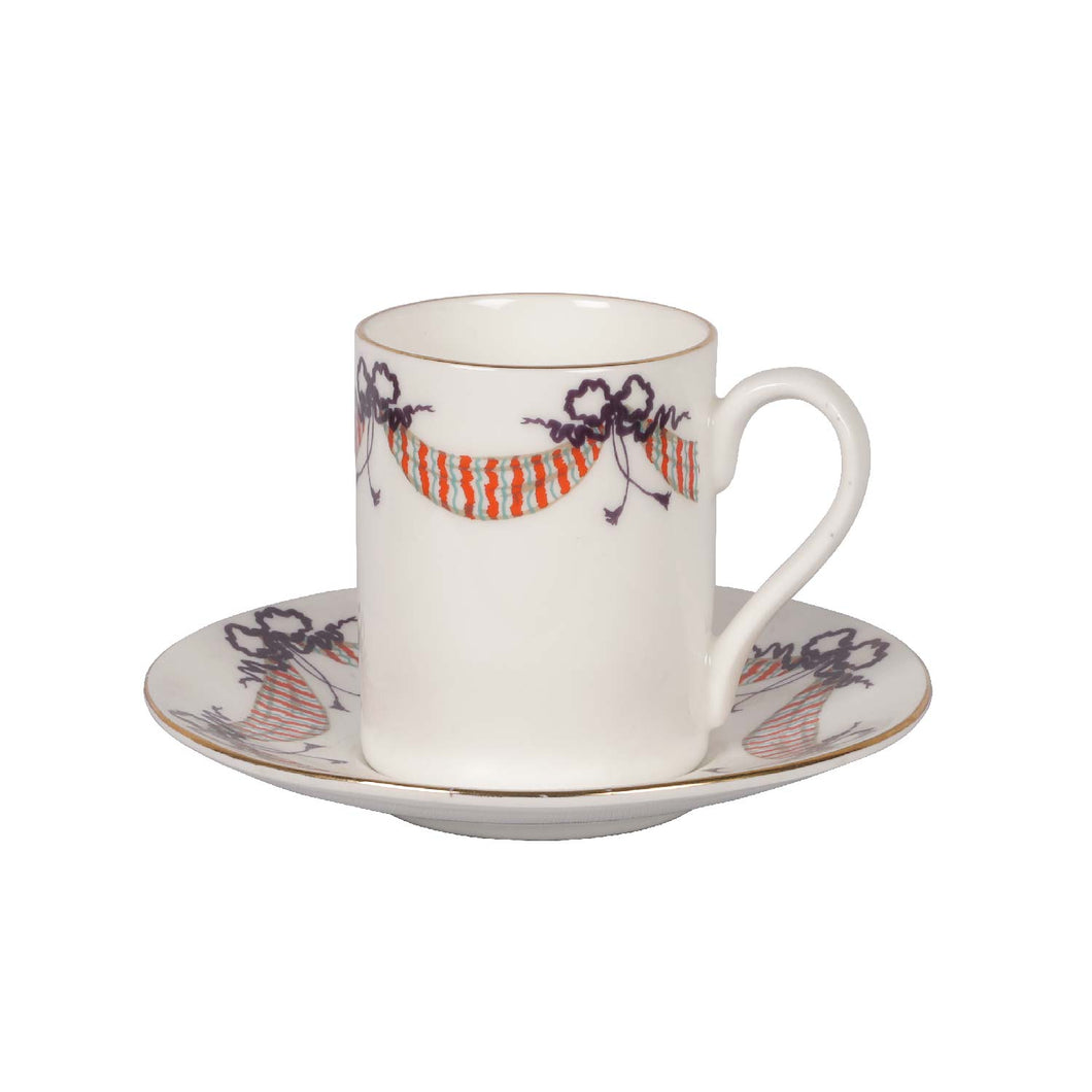 Coffee Cup and Saucer Set