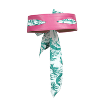 Load image into Gallery viewer, Pink Foulard Belt
