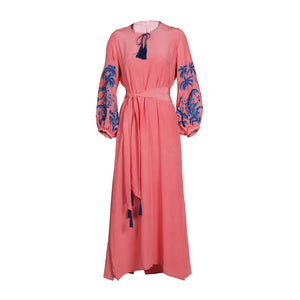 Sleeve Embroidered Kaftan